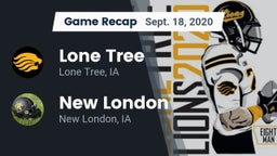 Recap: Lone Tree  vs. New London  2020