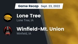 Recap: Lone Tree  vs. Winfield-Mt. Union  2022