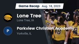 Recap: Lone Tree  vs. Parkview Christian Academy  2023