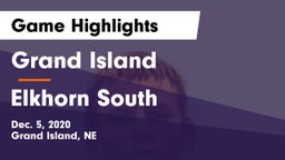 Grand Island  vs Elkhorn South  Game Highlights - Dec. 5, 2020