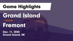 Grand Island  vs Fremont  Game Highlights - Dec. 11, 2020