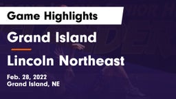 Grand Island  vs Lincoln Northeast  Game Highlights - Feb. 28, 2022