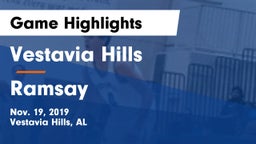 Vestavia Hills  vs Ramsay  Game Highlights - Nov. 19, 2019