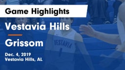 Vestavia Hills  vs Grissom  Game Highlights - Dec. 4, 2019