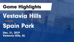 Vestavia Hills  vs Spain Park  Game Highlights - Dec. 31, 2019