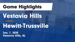 Vestavia Hills  vs Hewitt-Trussville  Game Highlights - Jan. 7, 2020
