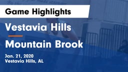 Vestavia Hills  vs Mountain Brook  Game Highlights - Jan. 21, 2020