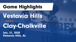 Vestavia Hills  vs Clay-Chalkville  Game Highlights - Jan. 31, 2020