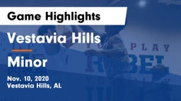 Vestavia Hills  vs Minor  Game Highlights - Nov. 10, 2020