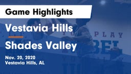 Vestavia Hills  vs Shades Valley  Game Highlights - Nov. 20, 2020