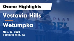 Vestavia Hills  vs Wetumpka  Game Highlights - Nov. 23, 2020