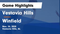 Vestavia Hills  vs Winfield  Game Highlights - Nov. 24, 2020