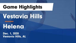 Vestavia Hills  vs Helena  Game Highlights - Dec. 1, 2020