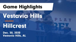 Vestavia Hills  vs Hillcrest  Game Highlights - Dec. 30, 2020