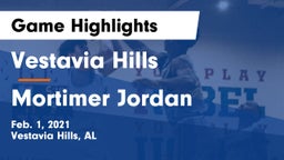 Vestavia Hills  vs Mortimer Jordan  Game Highlights - Feb. 1, 2021