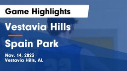 Vestavia Hills  vs Spain Park  Game Highlights - Nov. 14, 2023