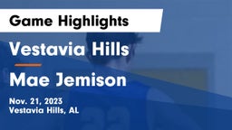 Vestavia Hills  vs Mae Jemison  Game Highlights - Nov. 21, 2023