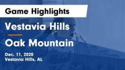 Vestavia Hills  vs Oak Mountain  Game Highlights - Dec. 11, 2020
