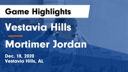 Vestavia Hills  vs Mortimer Jordan  Game Highlights - Dec. 18, 2020