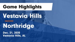 Vestavia Hills  vs Northridge Game Highlights - Dec. 21, 2020