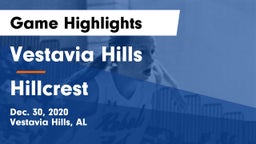 Vestavia Hills  vs Hillcrest  Game Highlights - Dec. 30, 2020
