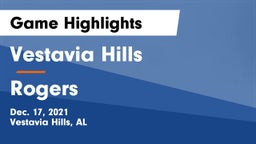 Vestavia Hills  vs Rogers  Game Highlights - Dec. 17, 2021