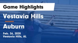 Vestavia Hills  vs Auburn  Game Highlights - Feb. 26, 2020