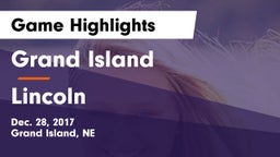 Grand Island  vs Lincoln  Game Highlights - Dec. 28, 2017