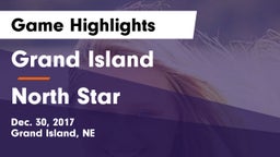 Grand Island  vs North Star  Game Highlights - Dec. 30, 2017