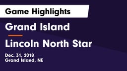 Grand Island  vs Lincoln North Star Game Highlights - Dec. 31, 2018