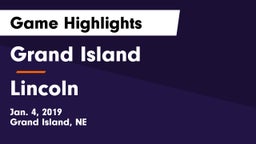 Grand Island  vs Lincoln  Game Highlights - Jan. 4, 2019