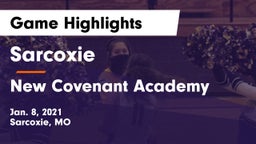 Sarcoxie  vs New Covenant Academy  Game Highlights - Jan. 8, 2021