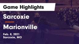 Sarcoxie  vs Marionville  Game Highlights - Feb. 8, 2021