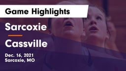 Sarcoxie  vs Cassville  Game Highlights - Dec. 16, 2021