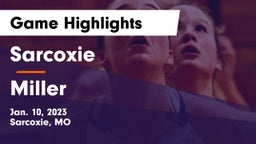Sarcoxie  vs Miller  Game Highlights - Jan. 10, 2023