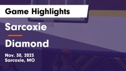 Sarcoxie  vs Diamond  Game Highlights - Nov. 30, 2023