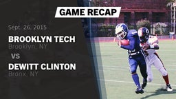 Recap: Brooklyn Tech  vs. DeWITT Clinton  2015