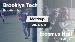 Matchup: Brooklyn Tech High vs. Erasmus Hall  2016