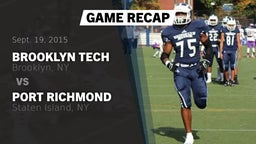 Recap: Brooklyn Tech  vs. Port Richmond  2015