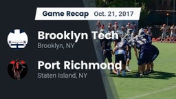 Recap: Brooklyn Tech  vs. Port Richmond  2017