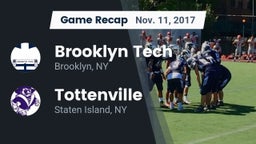 Recap: Brooklyn Tech  vs. Tottenville  2017