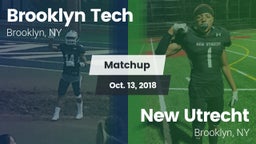Matchup: Brooklyn Tech High vs. New Utrecht  2018