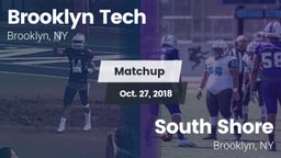 Matchup: Brooklyn Tech High vs. South Shore  2018