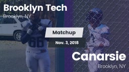 Matchup: Brooklyn Tech High vs. Canarsie  2018