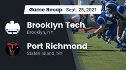 Recap: Brooklyn Tech  vs. Port Richmond  2021