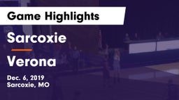 Sarcoxie  vs Verona  Game Highlights - Dec. 6, 2019