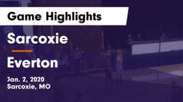 Sarcoxie  vs Everton Game Highlights - Jan. 2, 2020