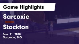 Sarcoxie  vs Stockton  Game Highlights - Jan. 21, 2020