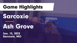 Sarcoxie  vs Ash Grove  Game Highlights - Jan. 13, 2023