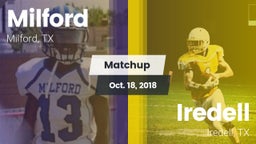 Matchup: Milford  vs. Iredell  2018